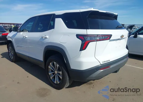 2025 Chevrolet Equinox Fwd Lt from USA, damaged, VIN 3GNAXHEG2SL302584